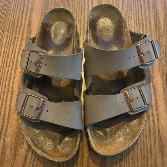 Birkenstock Other - Birkenstock Brown Double Strap Sandals size 42